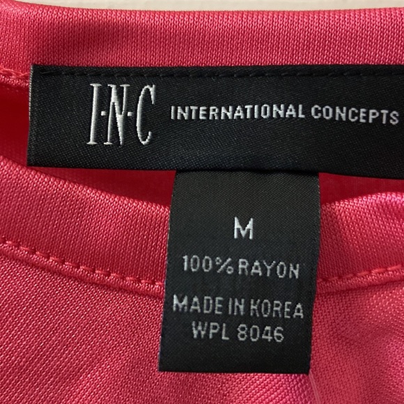 INC International Concepts NWT size M ruffled tank - Picture 4 of 4